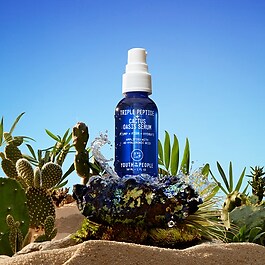 Triple Peptide + Cactus Oasis Serum - Feuchtigkeitsserum für Gesicht und Hals
